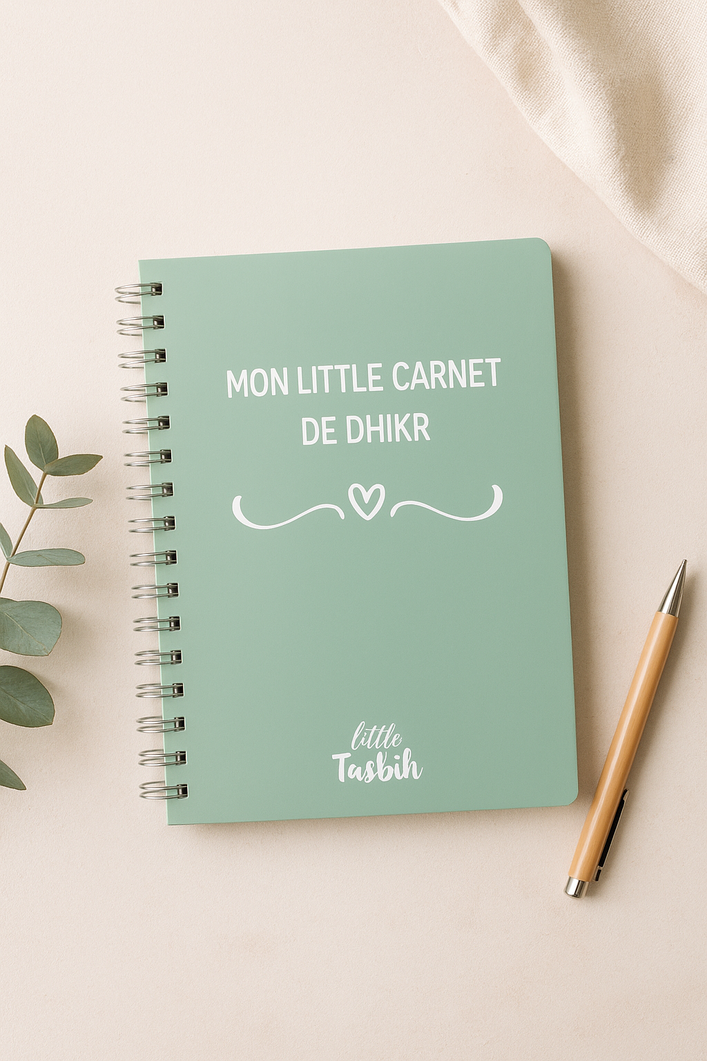 Pack Carnet de dhikr + Tasbih enfant + Affiche offerte
