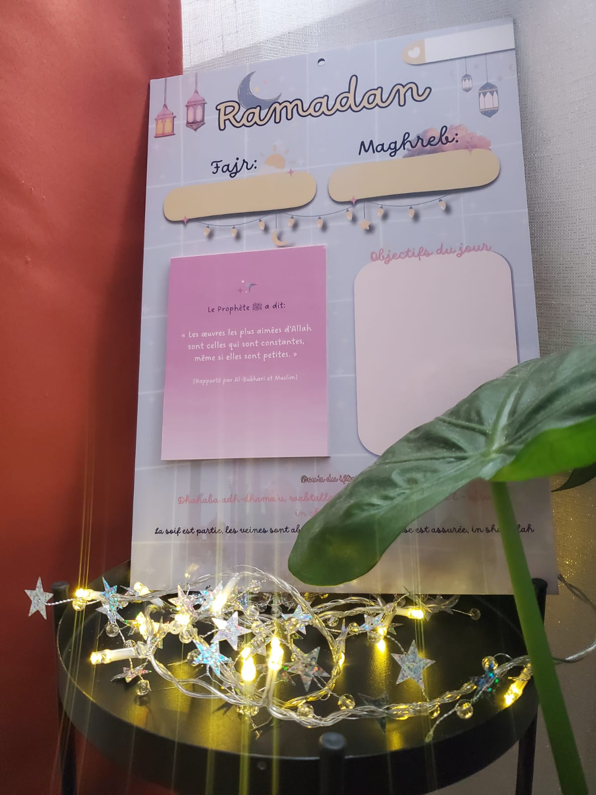 NOUVEAU -  Calendrier Ramadan Enfants