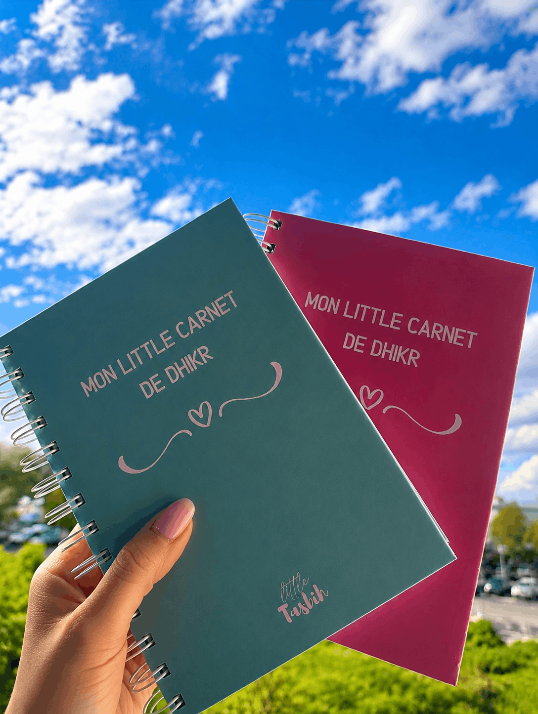 Pack Duo Carnet Dhikr & Tasbih 2 Enfants | Little Tasbih
