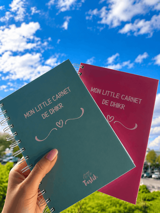 Pack Duo Carnet Dhikr & Tasbih 2 Enfants | Little Tasbih
