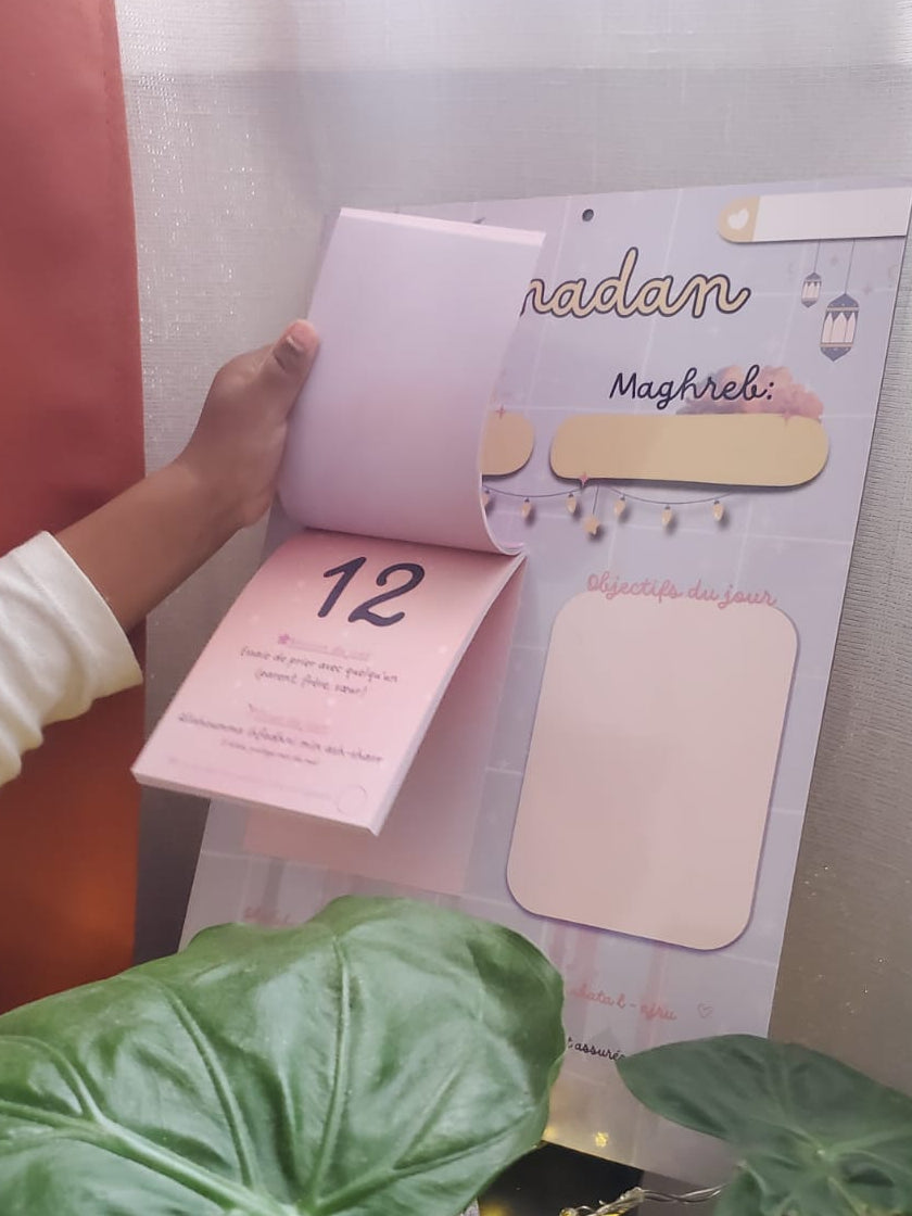 Calendrier Ramadan Enfants