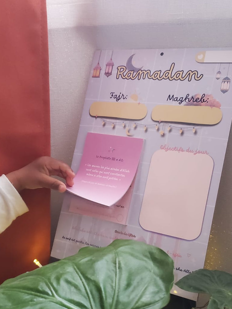 Calendrier Ramadan Enfants